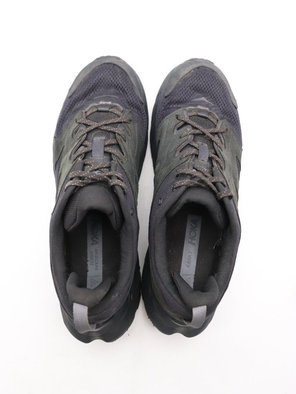 Hoka One One Anacapa Breeze Low Men's 13 D Shoes Triple Black 1127920 BBLC - Picture 7 of 9